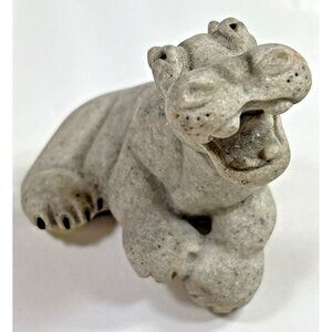 Quarry Critters Second Nature Henry the House Hippo Shelf Sitter Sculpture 2001